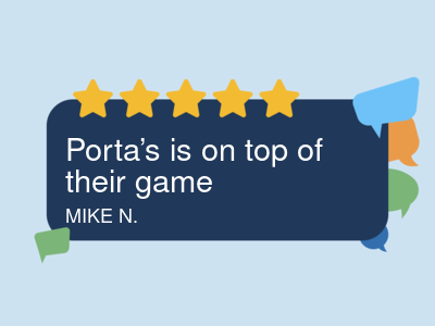 Porta's Car Care logo