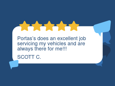 Porta's Car Care logo