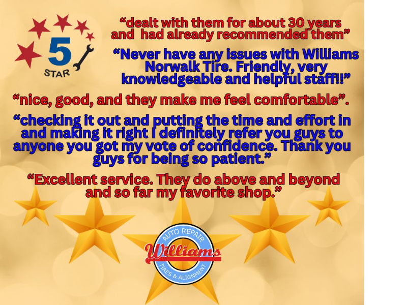 Williams Norwalk Tire & Alignment logo