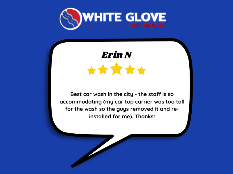 White Glove Car Wash & Detailing logo