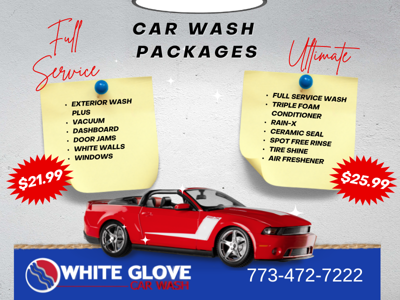 White Glove Car Wash & Detailing logo