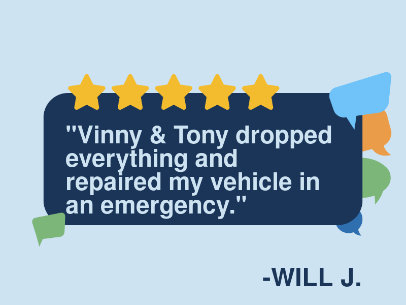 Vinnies Auto & Truck Repair logo