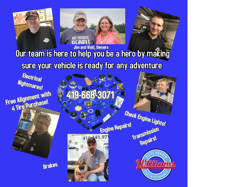 Williams Norwalk Tire & Alignment logo