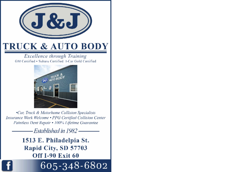 J & J Truck and Auto Body logo