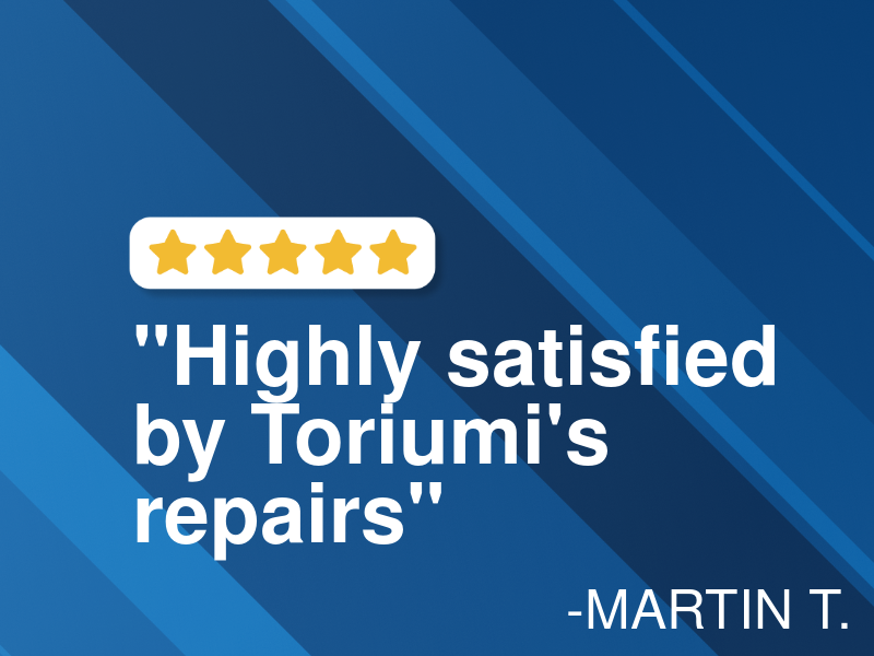 Toriumi's Auto Repair logo