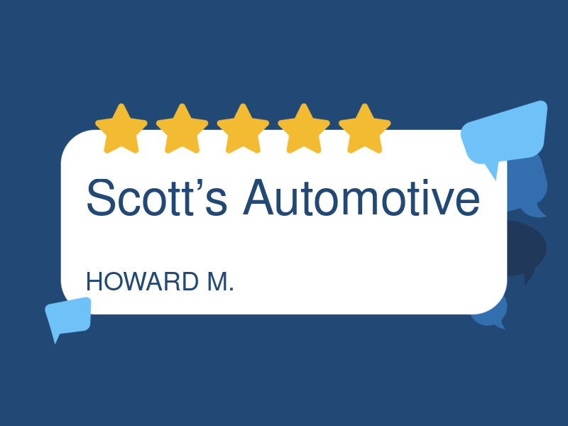 Scott's Muffler & Auto Repair logo