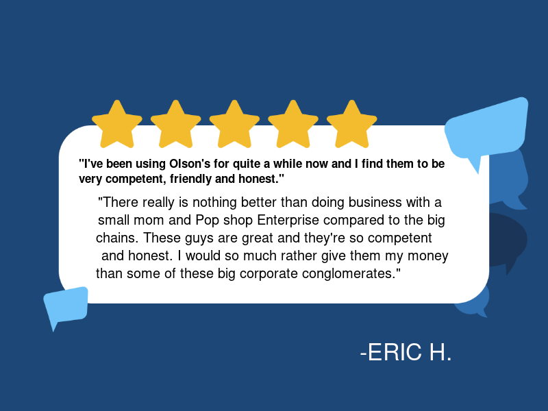 Olson's Auto & Truck Repair logo