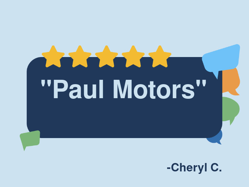 Paul's Motors logo