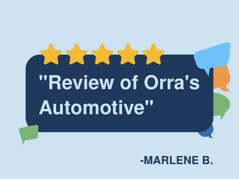 Orra's Automotive logo