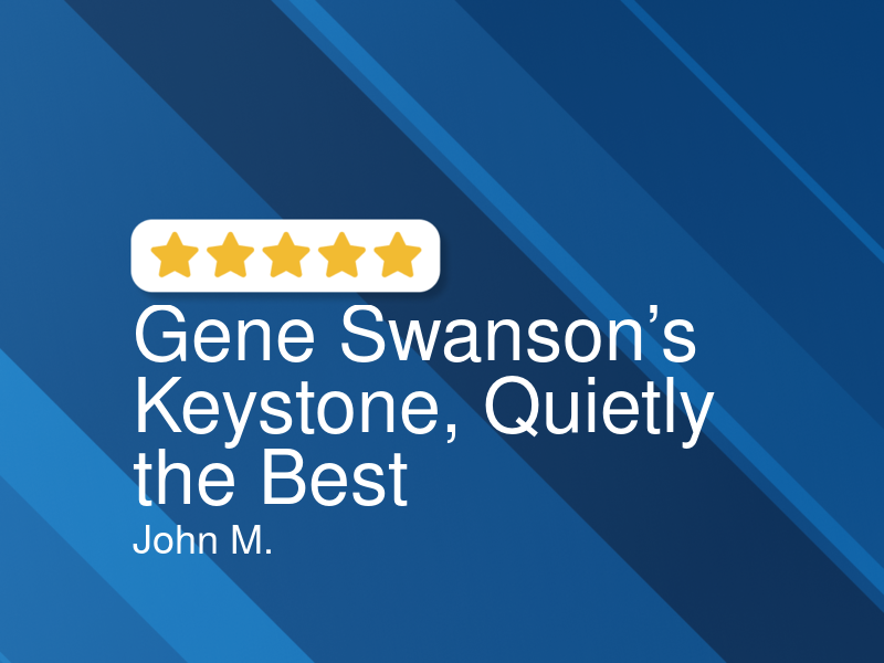 Gene Swanson's Keystone logo