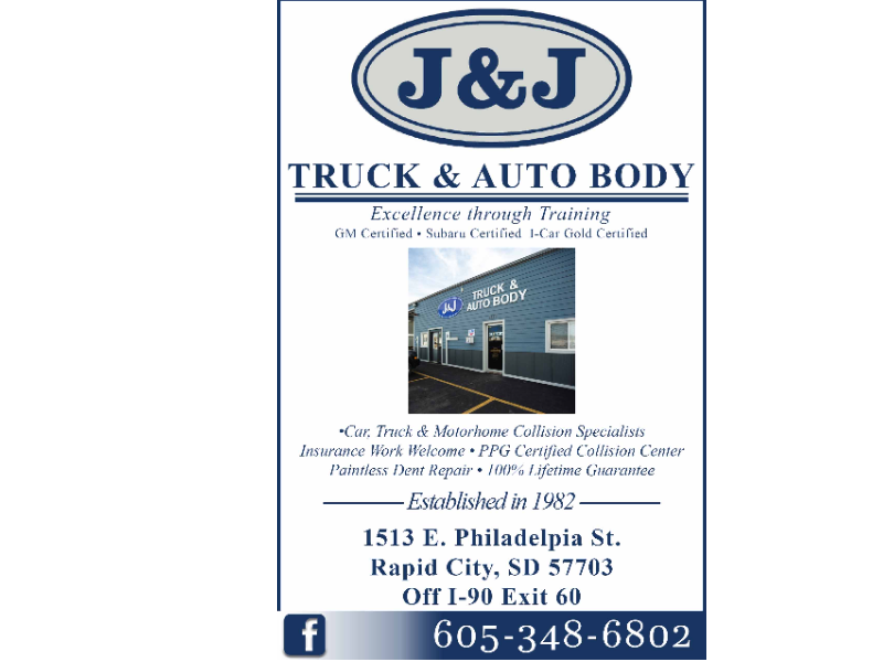 J & J Truck and Auto Body logo