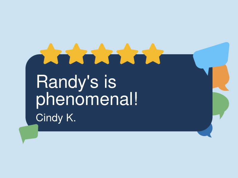 Randy's Personal Auto Service logo