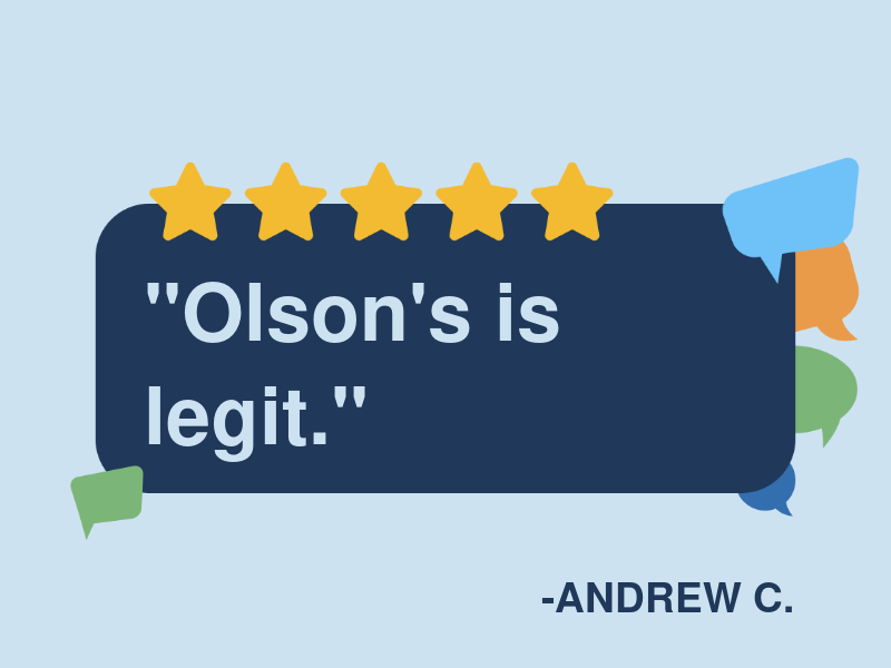 Olson's Auto & Truck Repair logo