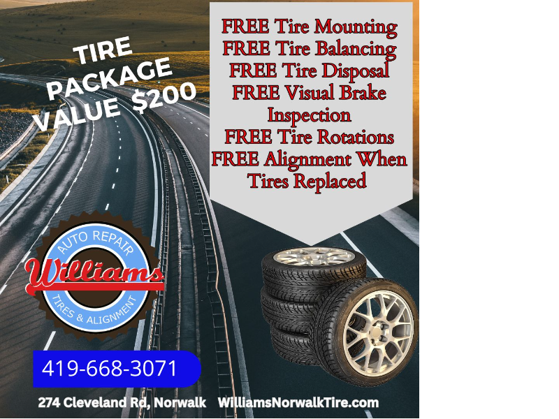 Williams Norwalk Tire & Alignment logo