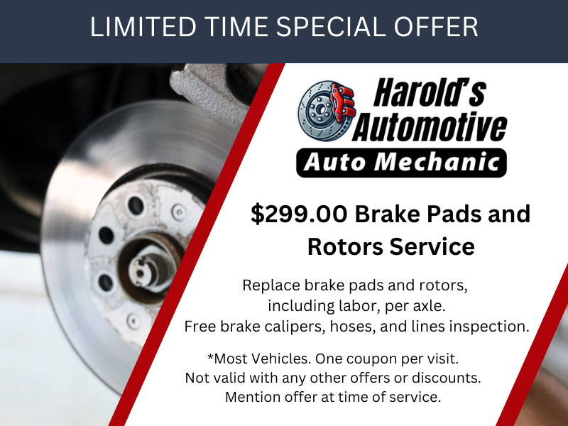 Harold's Automotive logo