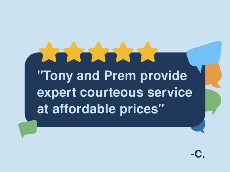 Tony & Prem Service Station Inc. logo