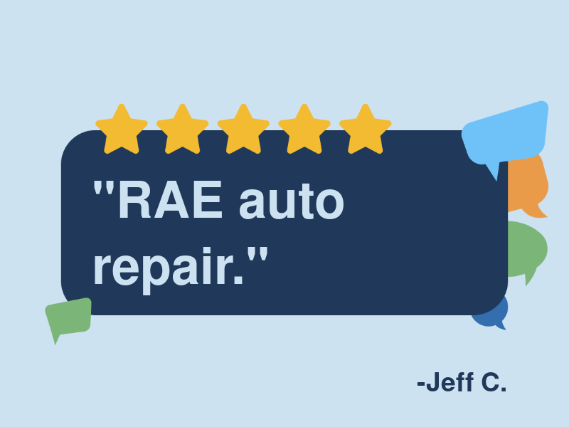 RAE an Automotive Service Co. Inc. logo