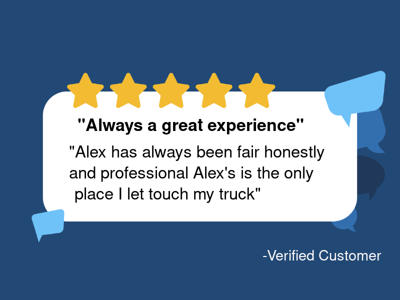 Alex's One Stop Shop logo