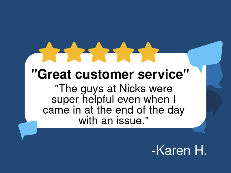 Nick's Auto Repair logo