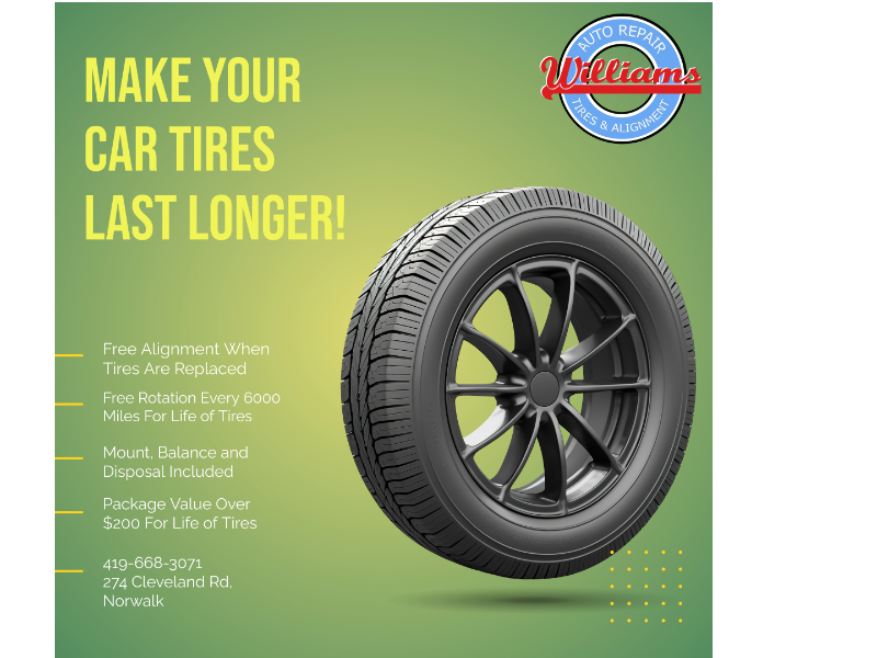 Williams Norwalk Tire & Alignment logo