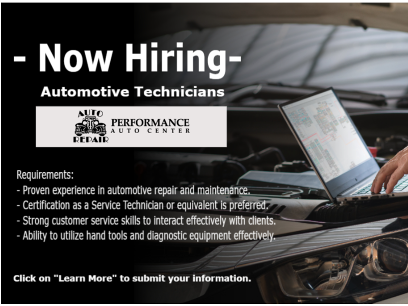 Performance Auto Center logo