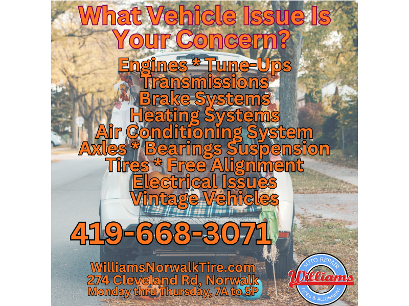 Williams Norwalk Tire & Alignment logo