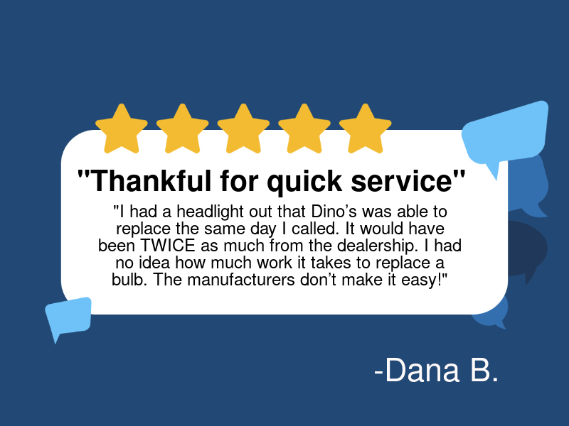 Dino's Auto Care logo