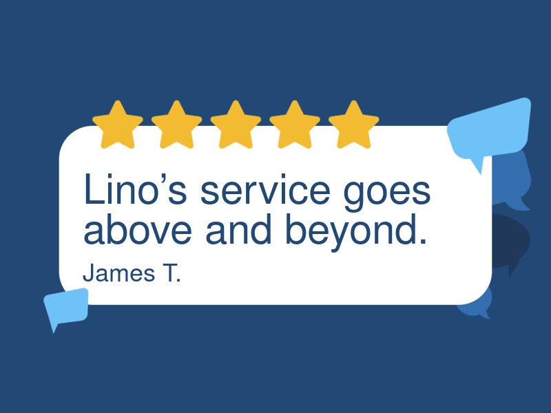 Lino's Inc. An Independent Mercedes Service logo