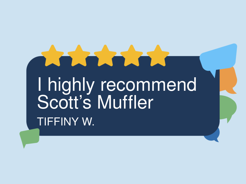 Scott's Muffler & Auto Repair logo