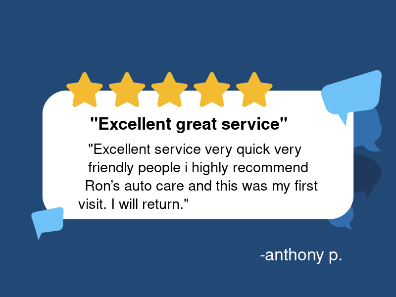 Ron's Auto Care logo