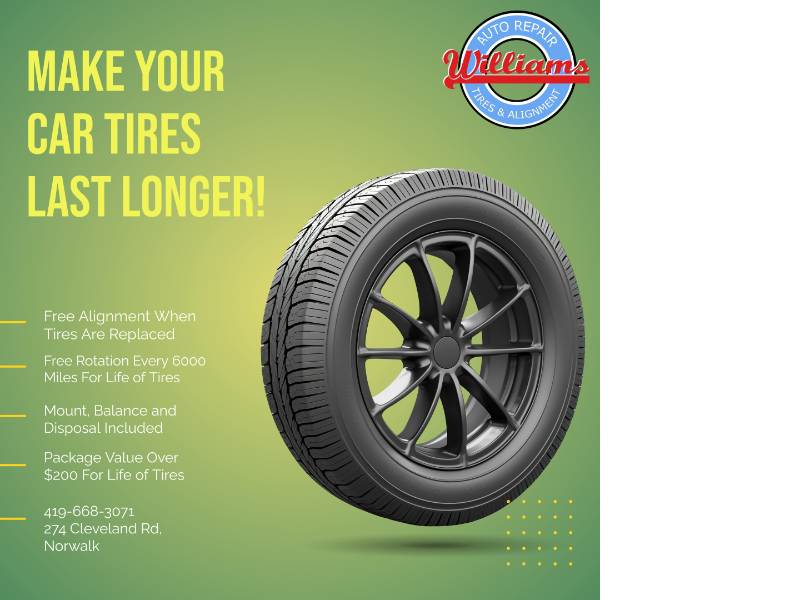 Williams Norwalk Tire & Alignment logo