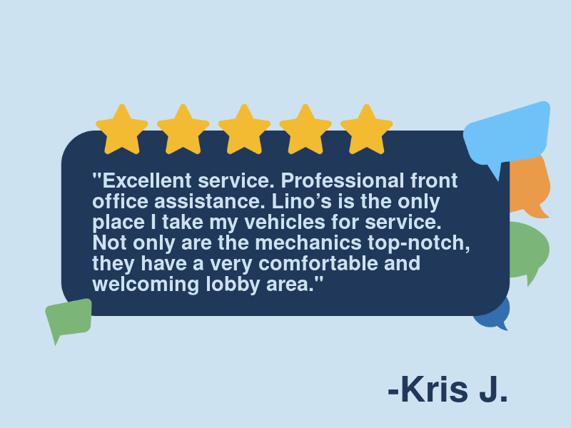 Lino's Inc. An Independent Mercedes Service logo