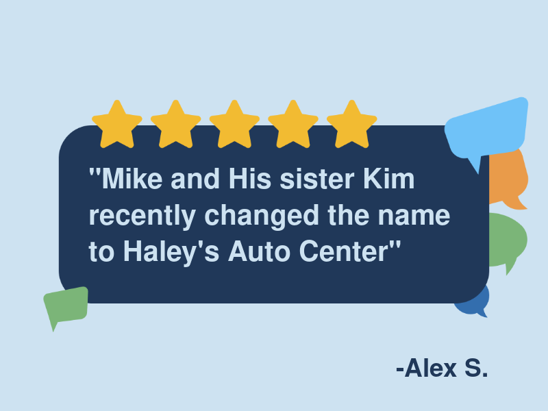 Haley's Auto Center logo