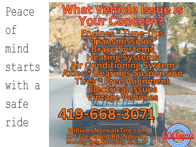 Williams Norwalk Tire & Alignment logo