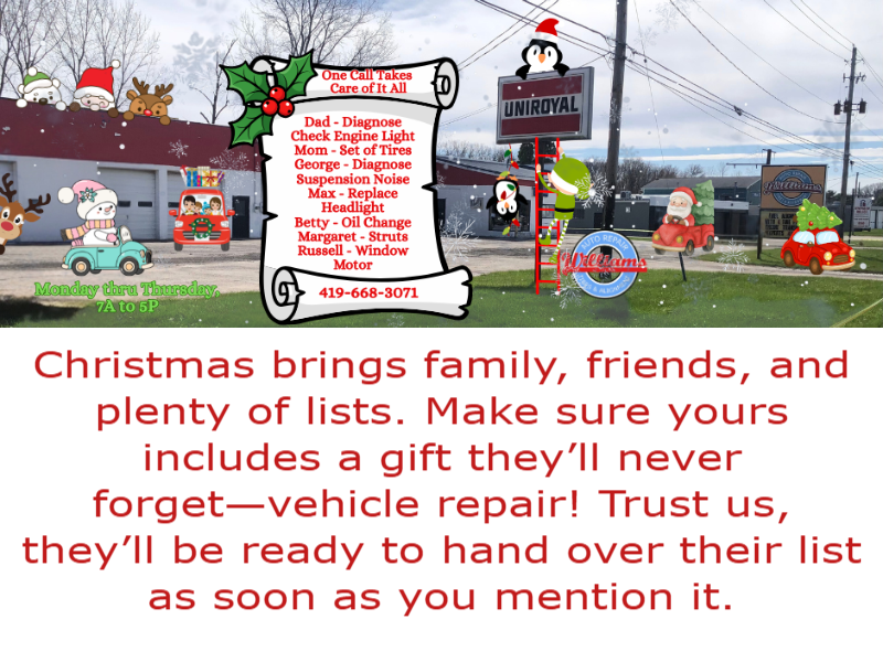 Williams Norwalk Tire & Alignment logo