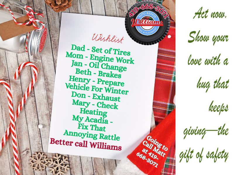 Williams Norwalk Tire & Alignment logo