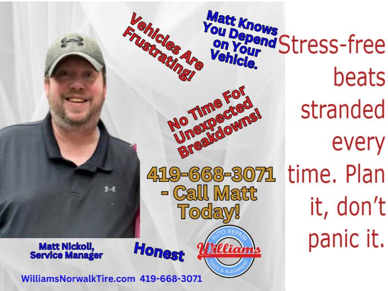 Williams Norwalk Tire & Alignment logo