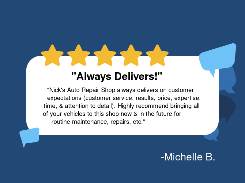 Nick's Auto Repair & Classic Car Restoration logo