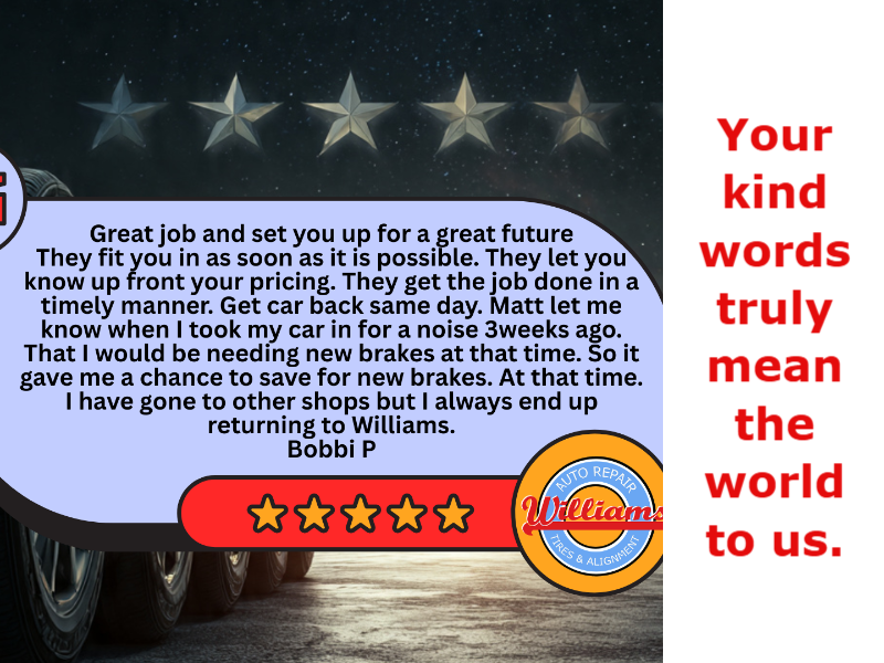 Williams Norwalk Tire & Alignment logo