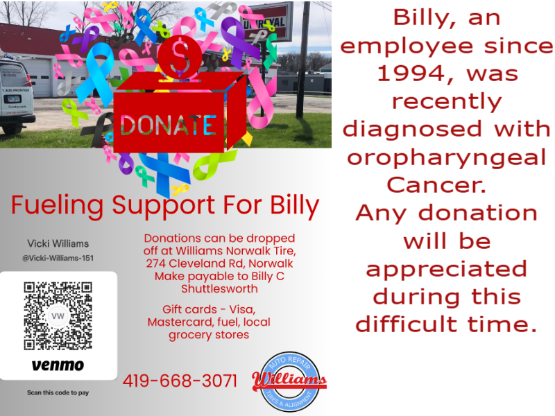 Williams Norwalk Tire & Alignment logo