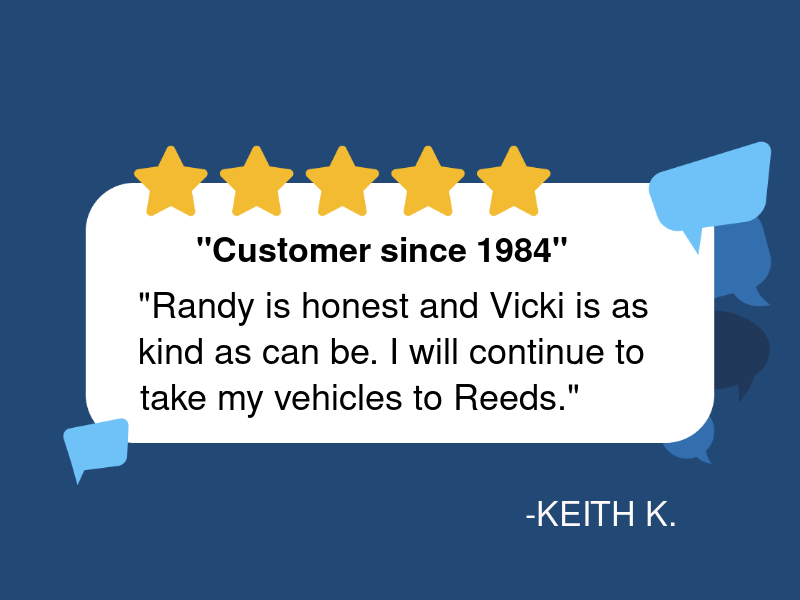 Reed's Auto Repair, Inc. logo