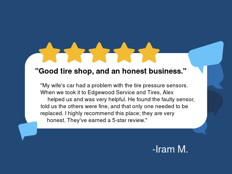 Edgewood Service and Tires logo