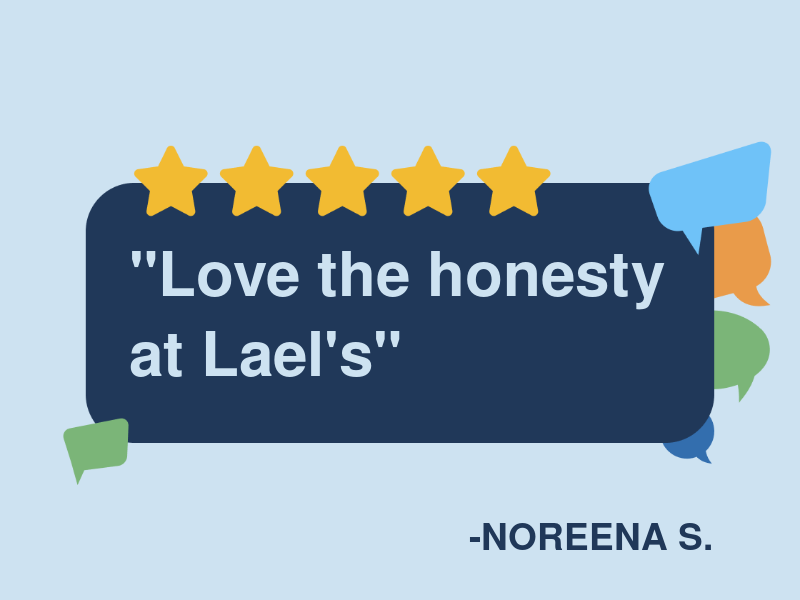 Lael's International Auto Service logo