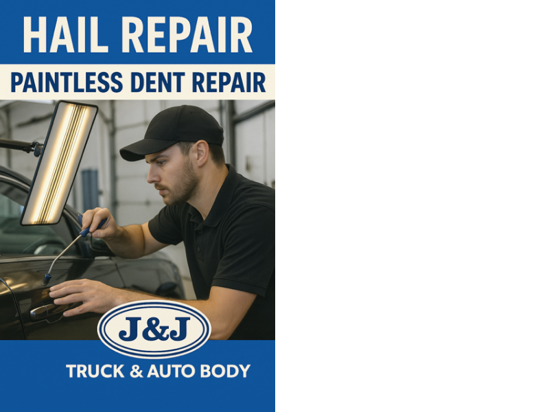 J & J Truck and Auto Body logo