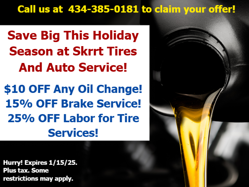 SKRRT TIRES & AUTO SERVICES logo