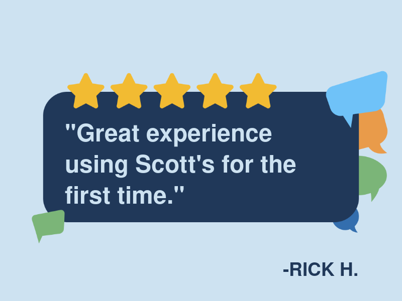 Scott's Muffler & Auto Repair logo