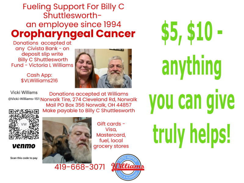 Williams Norwalk Tire & Alignment logo