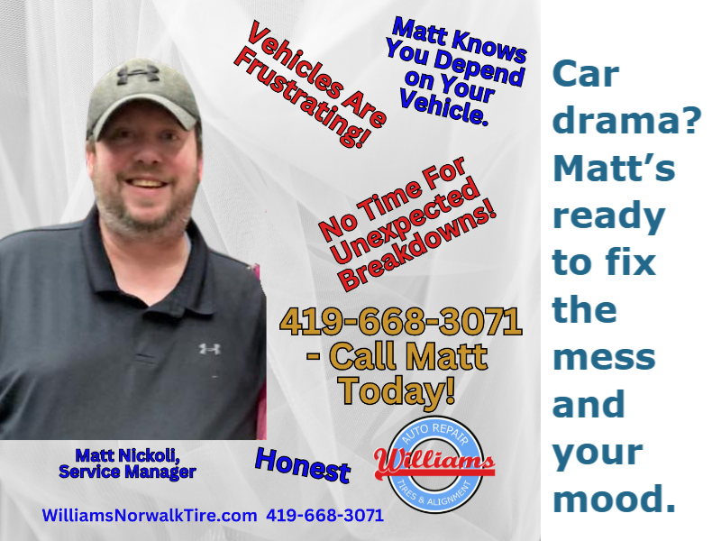 Williams Norwalk Tire & Alignment logo