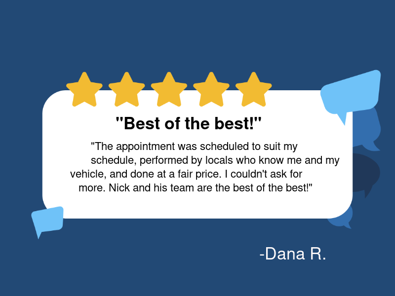 Nick's Auto Repair logo