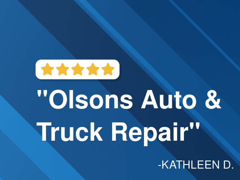 Olson's Auto & Truck Repair logo